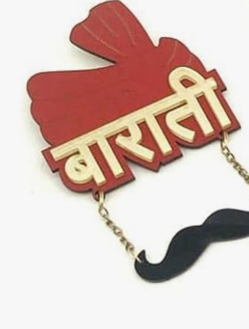 Barati brooch with moustach