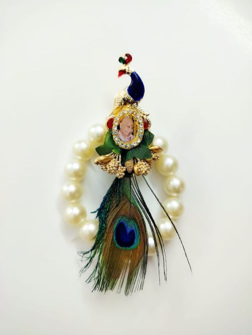 Peacock bracelet
