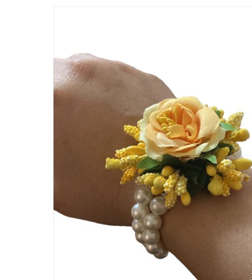 Flower adjustable bracelet