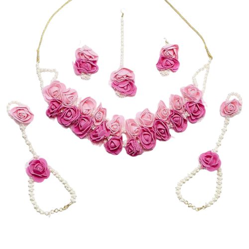 Pink Flower Jewellery
